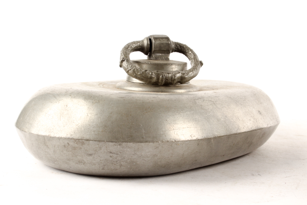 Vintage Pewter Bed and Carriage Foot Warmers