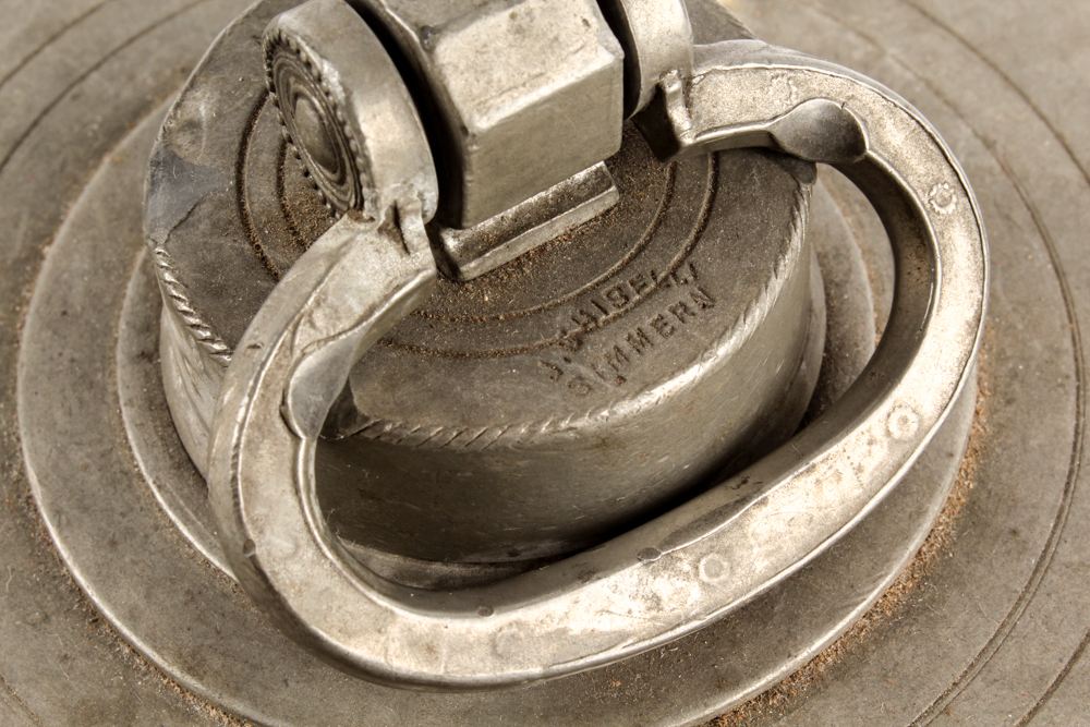 Vintage Pewter Bed and Carriage Foot Warmers