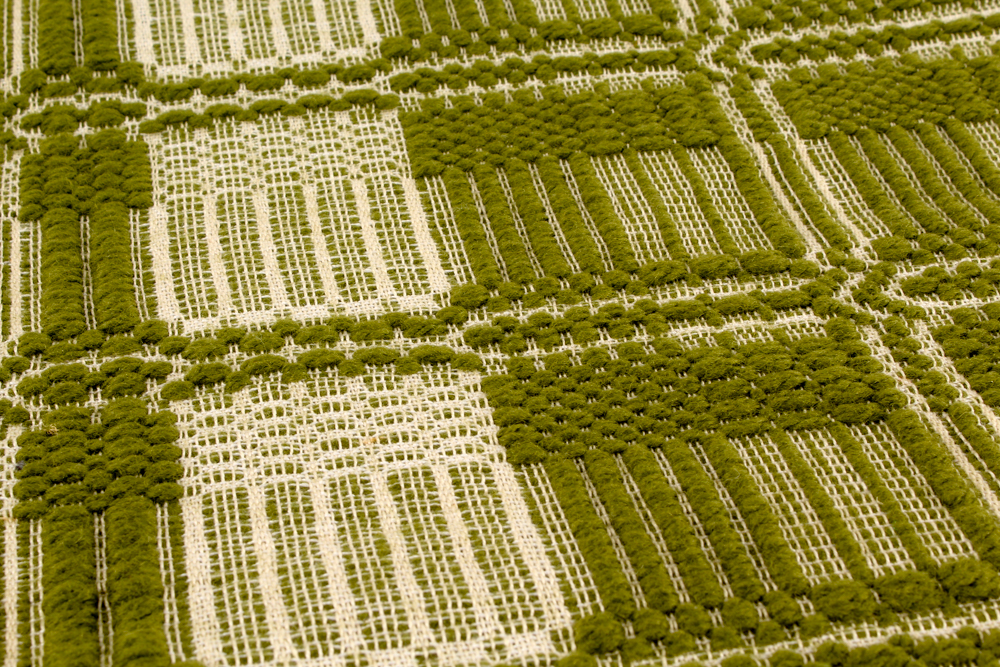 Handwoven Vintage Textile Wall Hanging