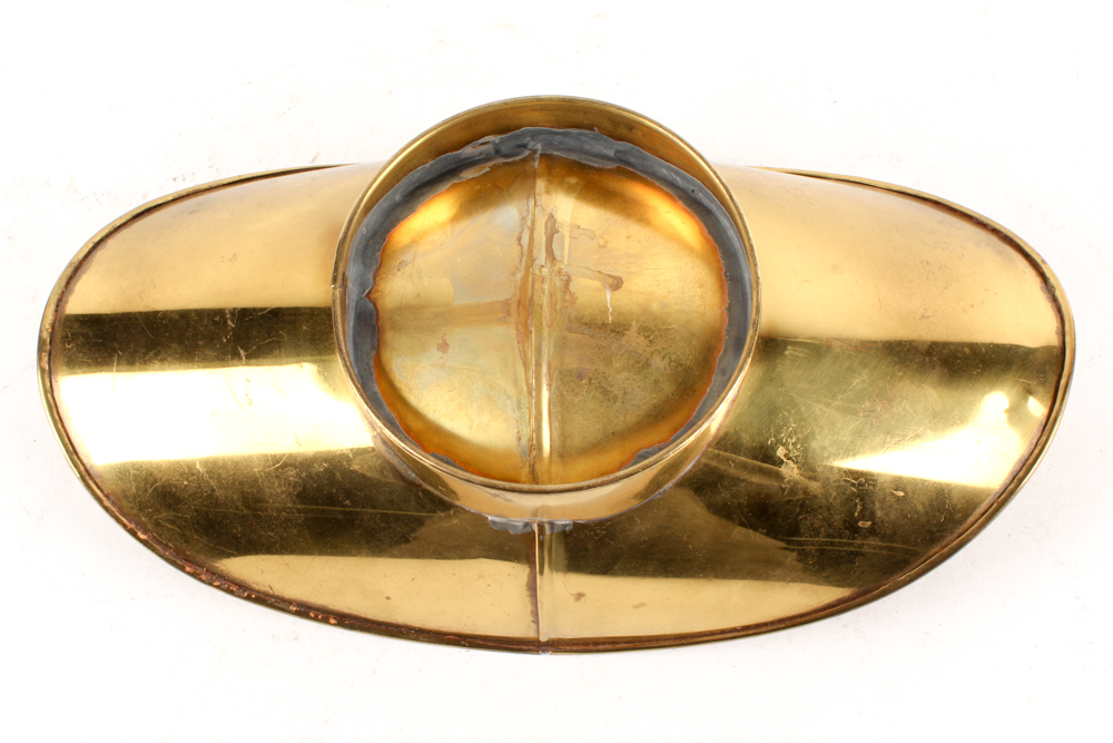 Vintage Keys and Escutcheons in Brass Dish