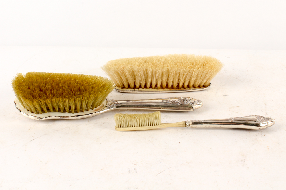 Webster Co. and Nussbaum & Hunold Sterling Silver Vanity Collection