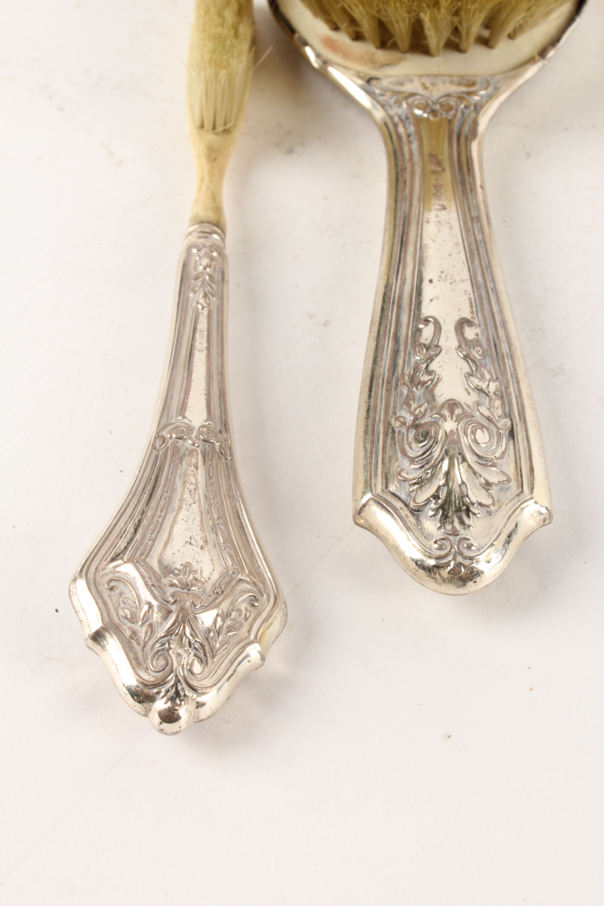 Webster Co. and Nussbaum & Hunold Sterling Silver Vanity Collection