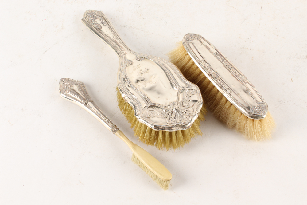 Webster Co. and Nussbaum & Hunold Sterling Silver Vanity Collection