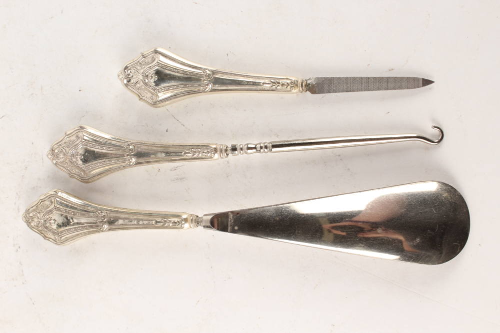 Webster Co. and Nussbaum & Hunold Sterling Silver Vanity Collection