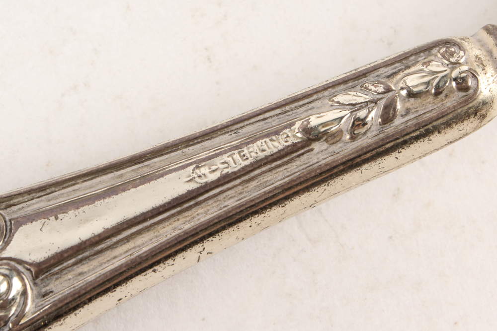 Webster Co. and Nussbaum & Hunold Sterling Silver Vanity Collection