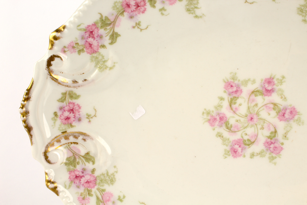 Tableware including Antique "Lake" Ashworth Ironstone