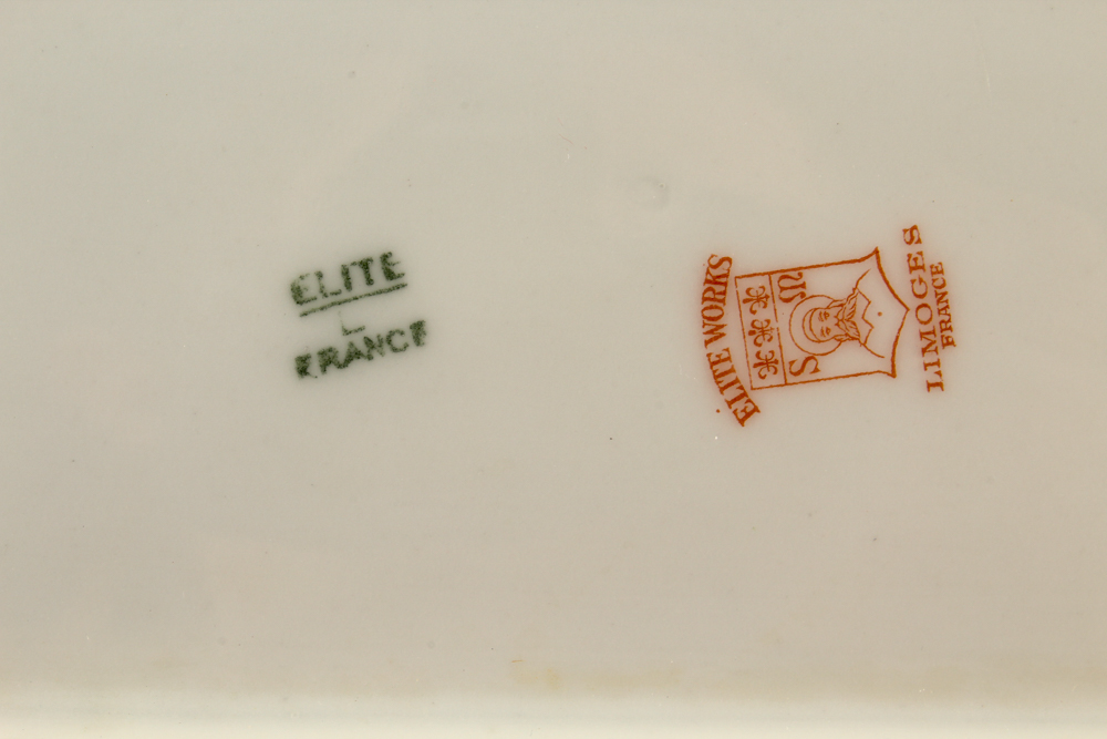 Tableware including Antique "Lake" Ashworth Ironstone