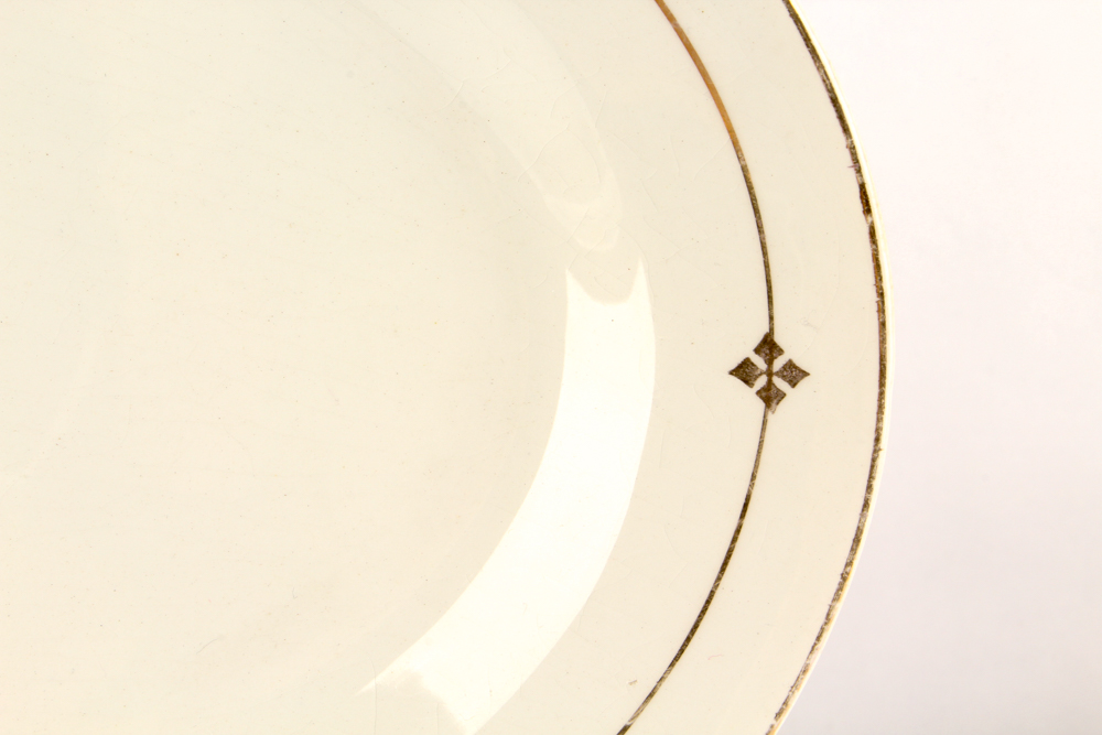 Tableware including Antique "Lake" Ashworth Ironstone