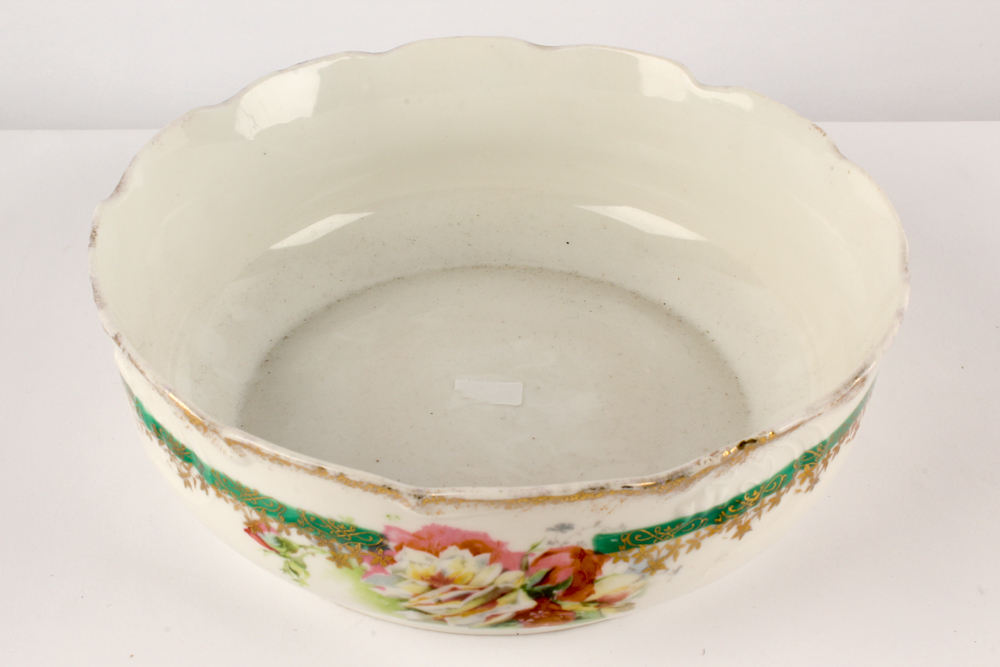 Tableware including Antique "Lake" Ashworth Ironstone