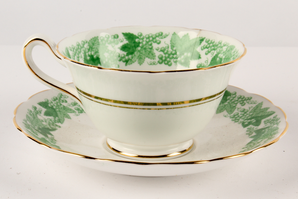 Tableware including Antique "Lake" Ashworth Ironstone