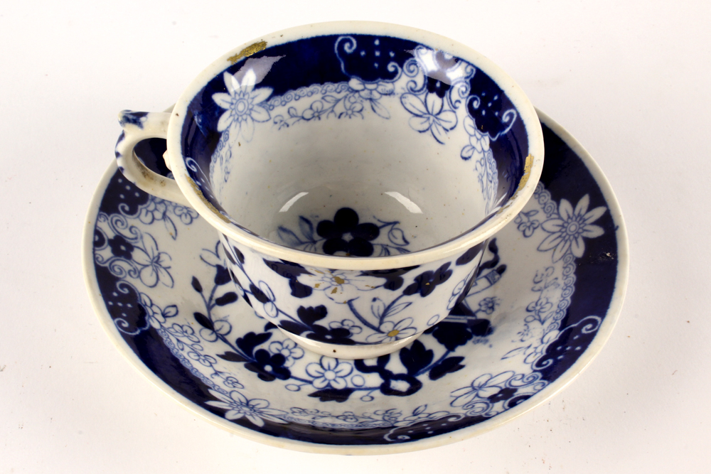 Tableware including Antique "Lake" Ashworth Ironstone