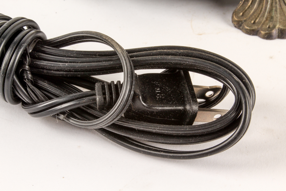 Decorative Dresser Lamps with Glass Shades