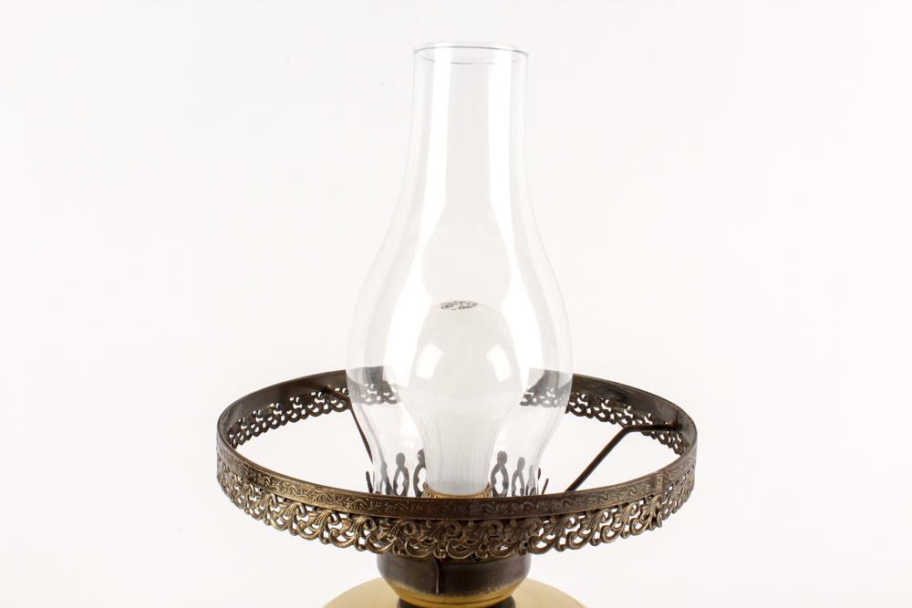 Decorative Dresser Lamps with Glass Shades