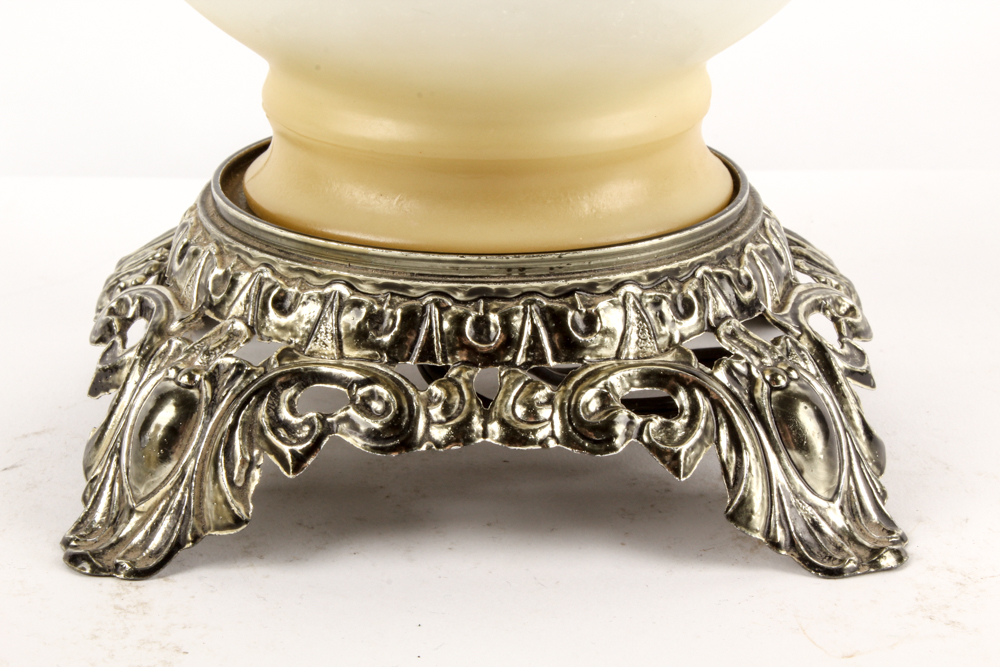 Decorative Dresser Lamps with Glass Shades