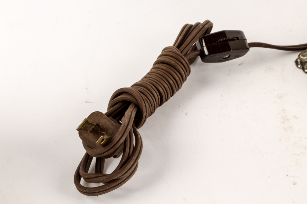 Decorative Dresser Lamps with Glass Shades