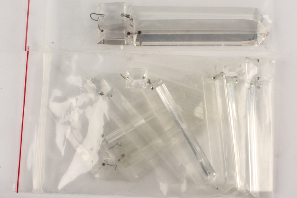 Glass Chandelier Prisms