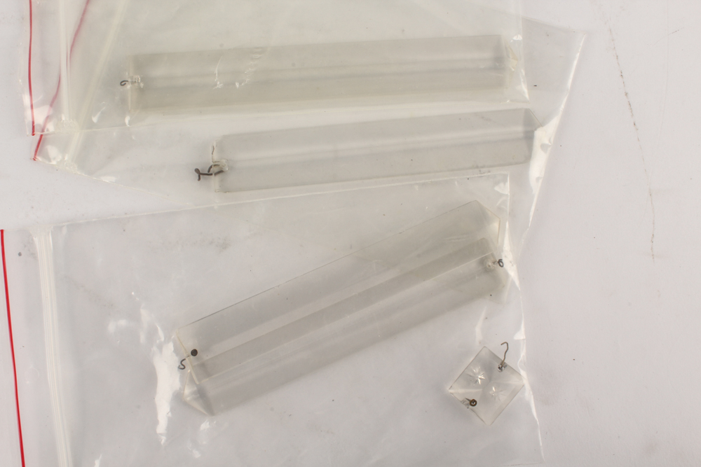 Glass Chandelier Prisms