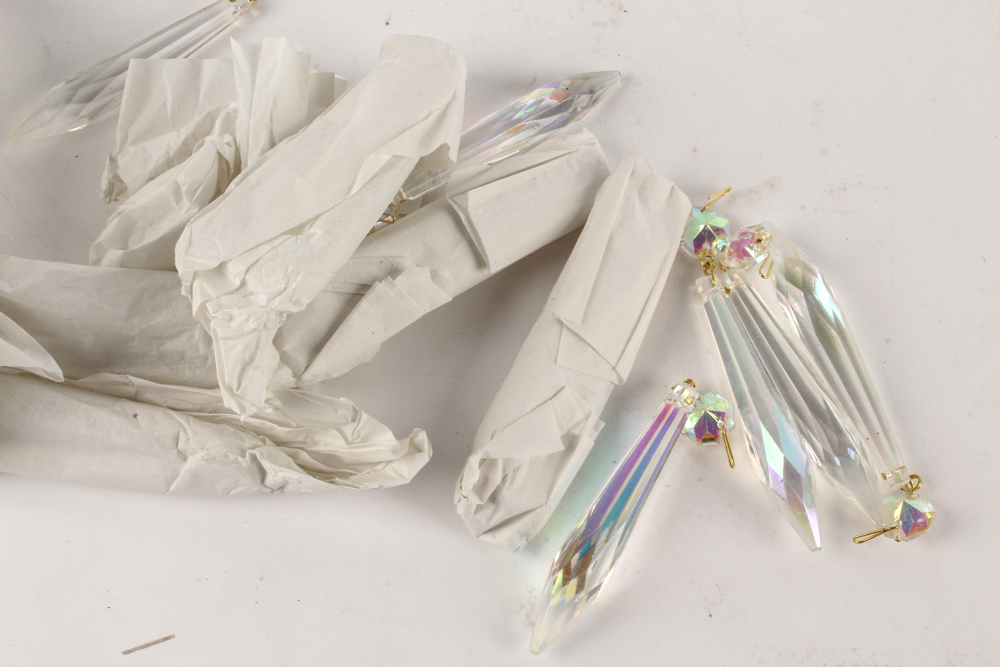 Glass Chandelier Prisms
