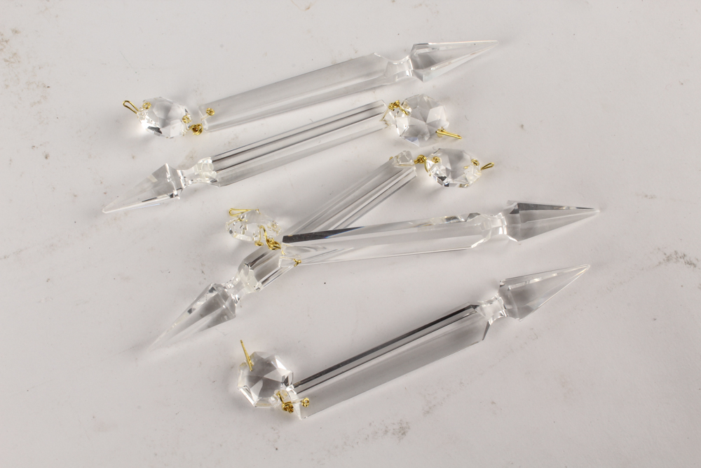 Glass Chandelier Prisms