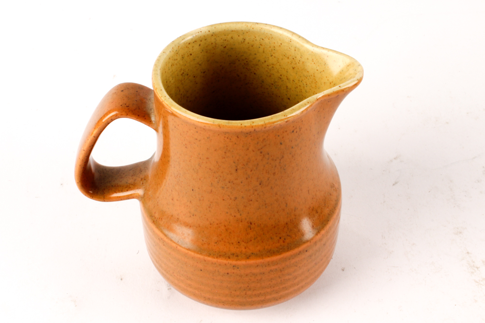 Lidded Vintage Stoneware Pots and Jug