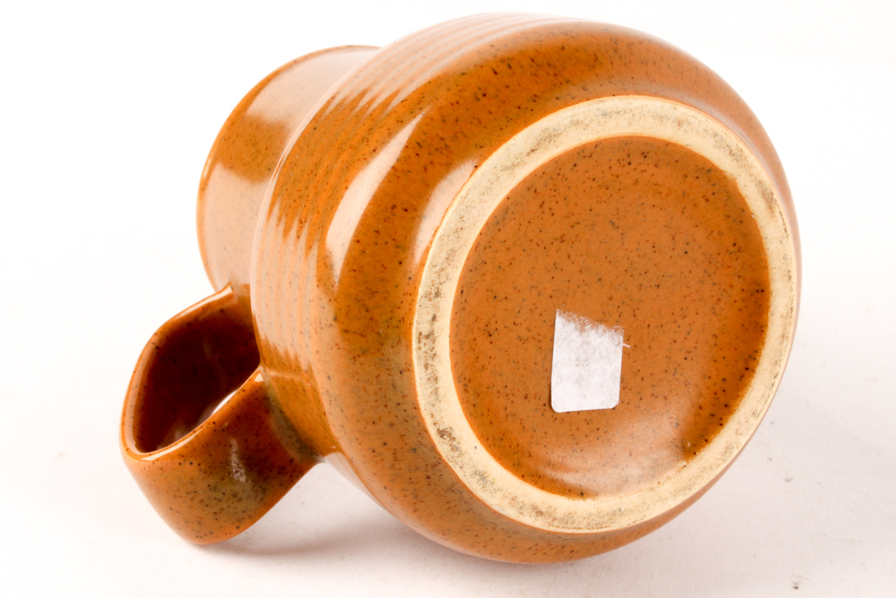 Lidded Vintage Stoneware Pots and Jug