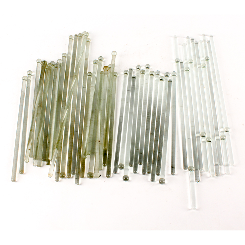 Collection of Glass Drop Pendants