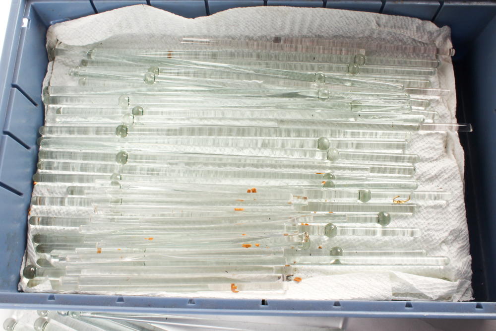 Collection of Glass Drop Pendants