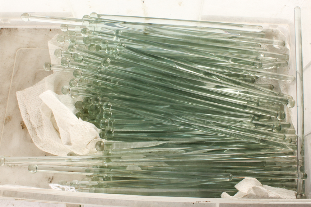 Collection of Glass Drop Pendants