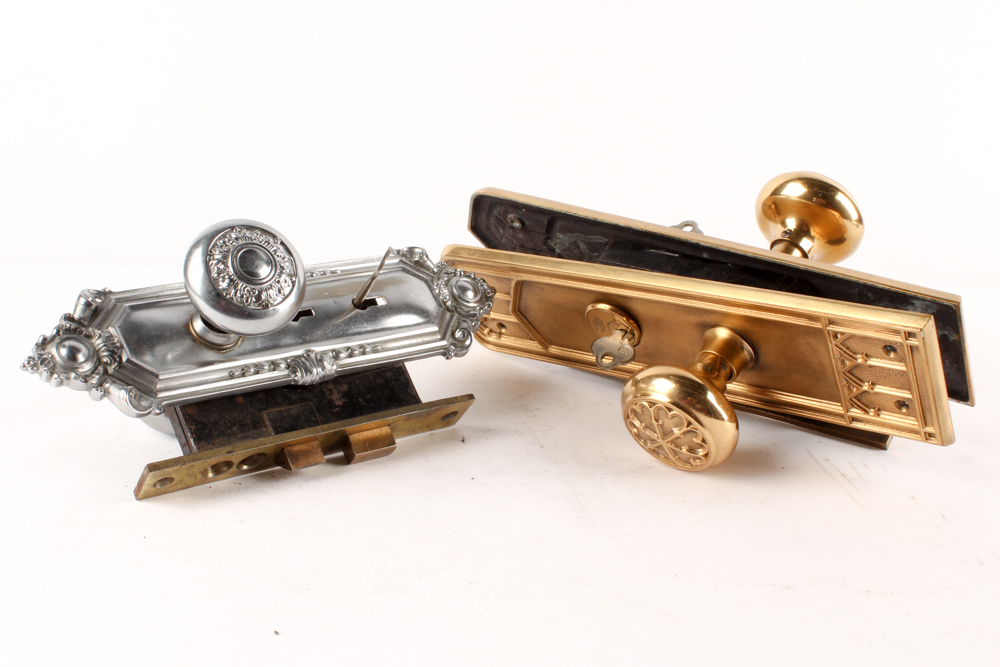 Restored Door Knob Hardware Sets