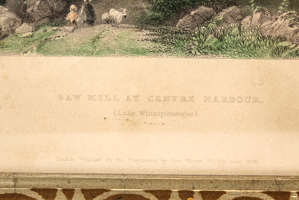 Hand-Colored Engravings After W. H. Barlett of Coastal Scenes
