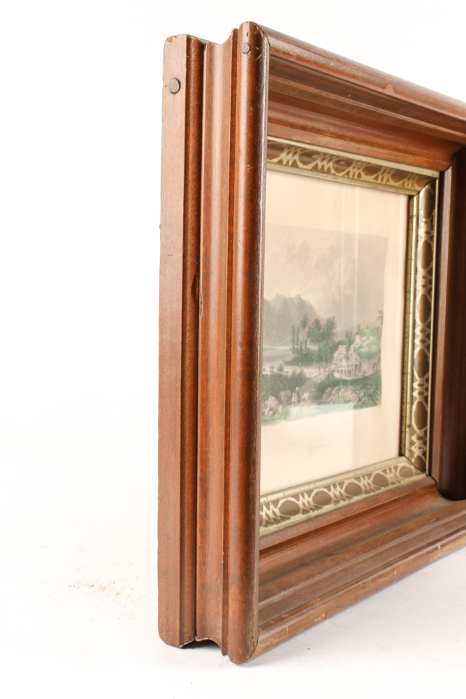 Hand-Colored Engravings After W. H. Barlett of Coastal Scenes