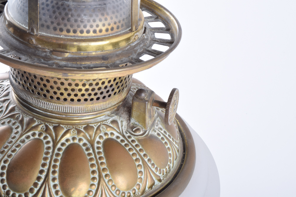 Vintage Electric Parlor Lamp