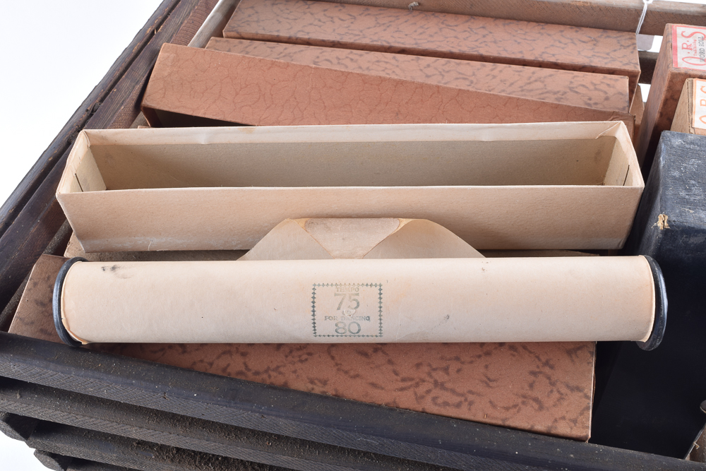 Player Piano Rolls of Foxtrots and Waltzes