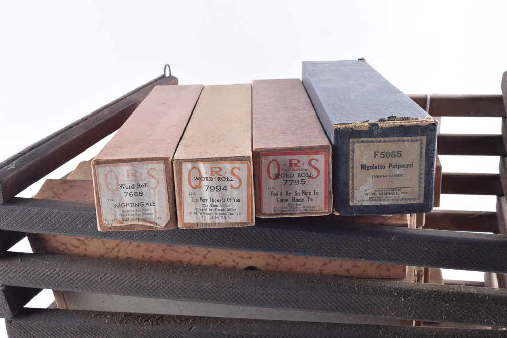 Player Piano Rolls of Foxtrots and Waltzes