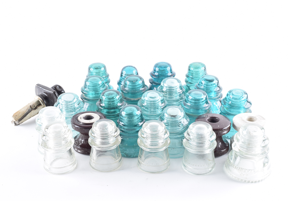 Ceramic and Colored Glass Insulators