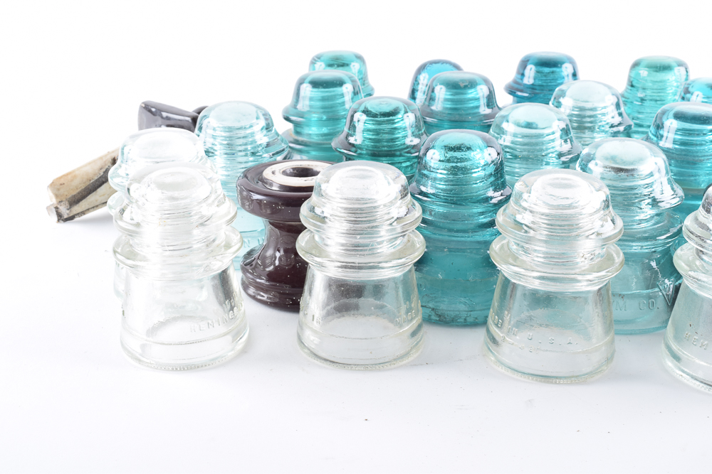 Ceramic and Colored Glass Insulators