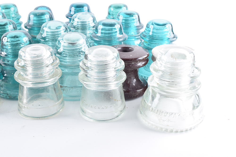 Ceramic and Colored Glass Insulators