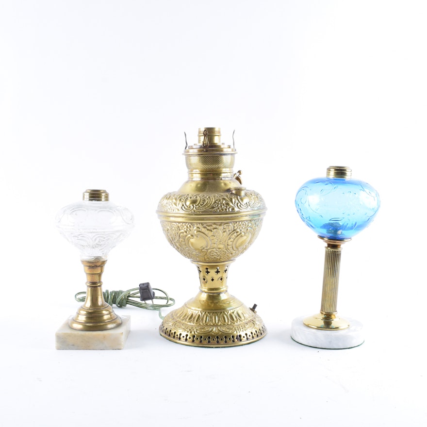 Oil Lamp Style Electric Lamps