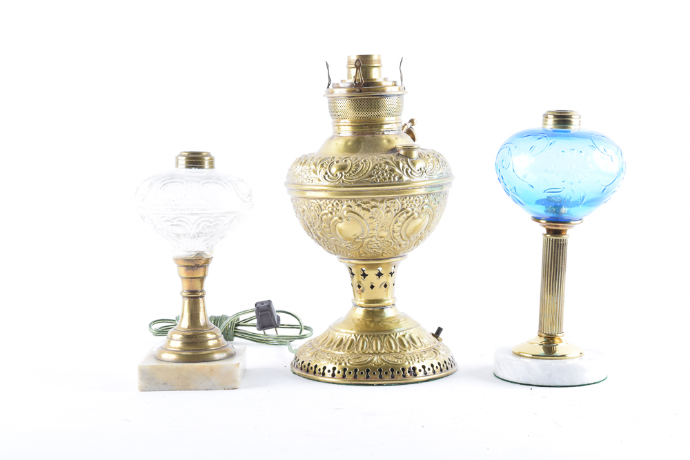 Oil Lamp Style Electric Lamps