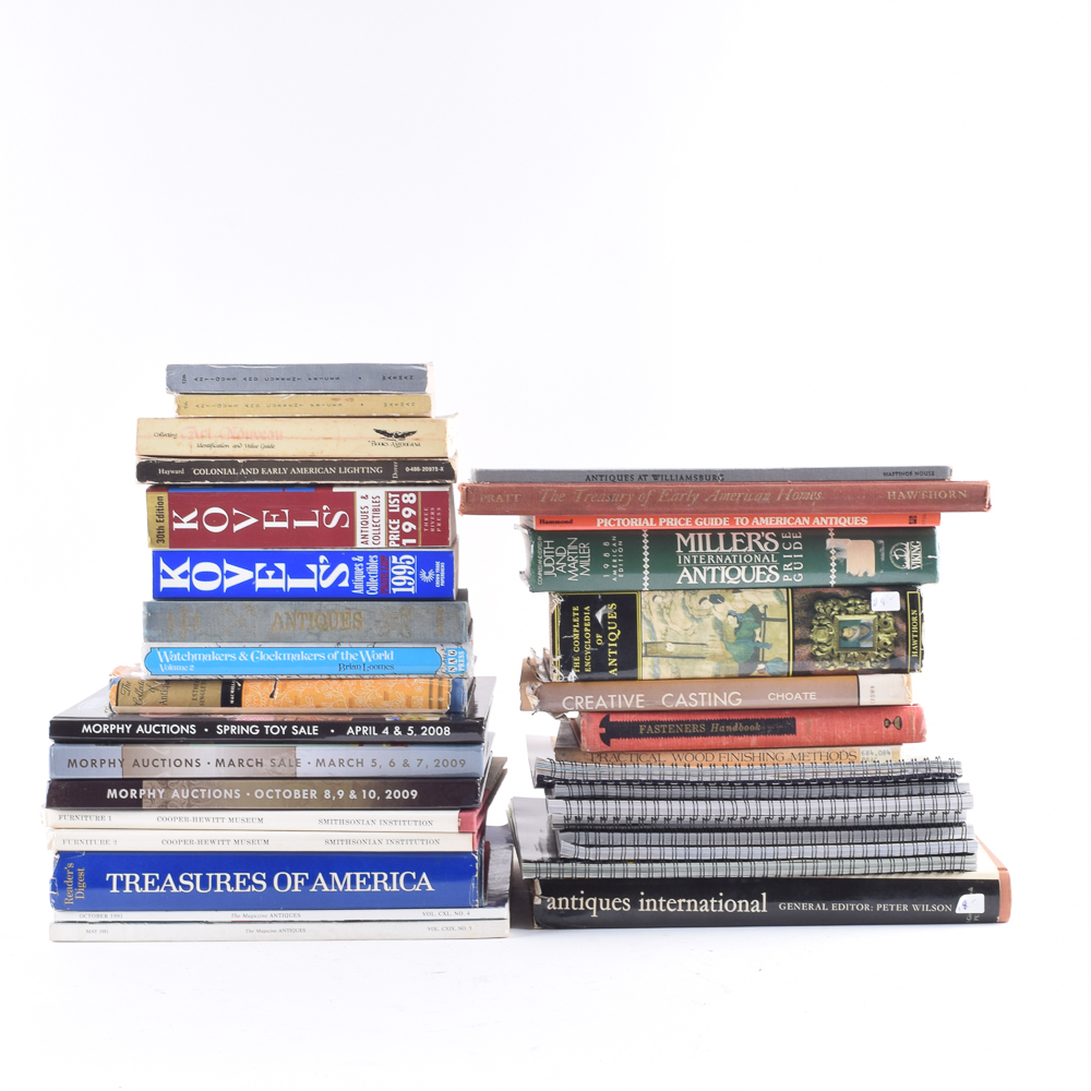 Vintage Antique Books and Auction Catalogs