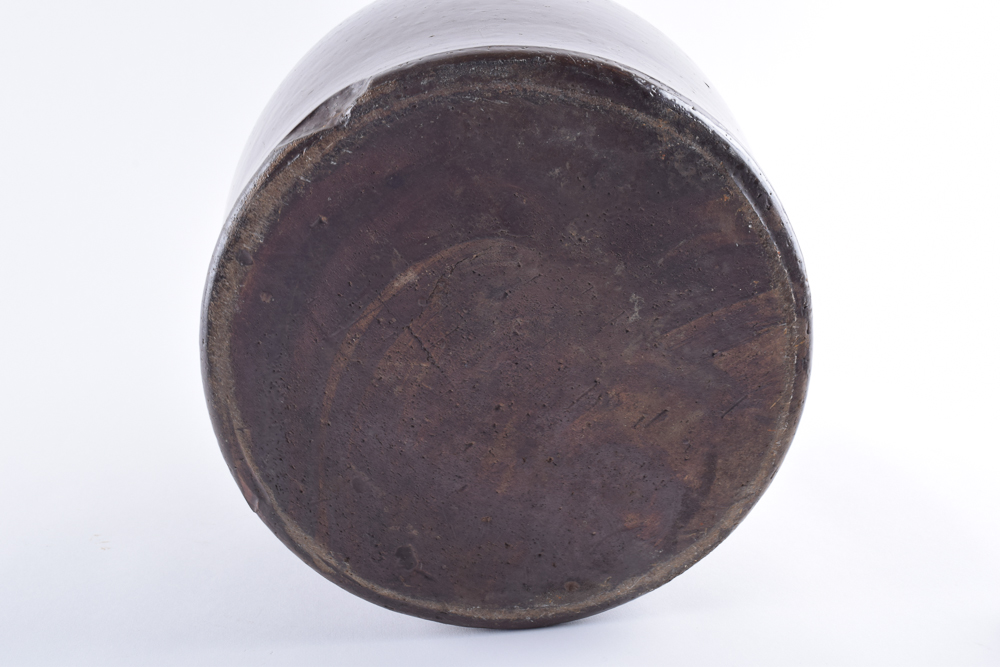 Antique Brown Stoneware Jug