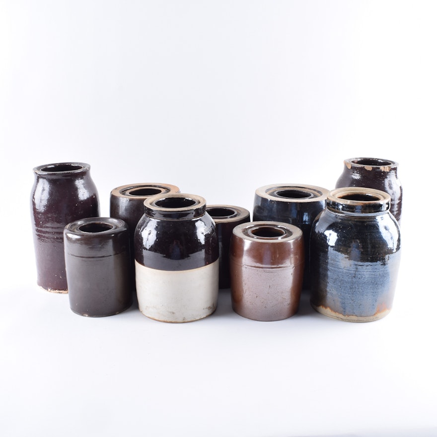 Stoneware Canning Jars