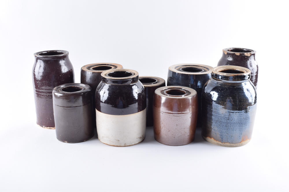Stoneware Canning Jars
