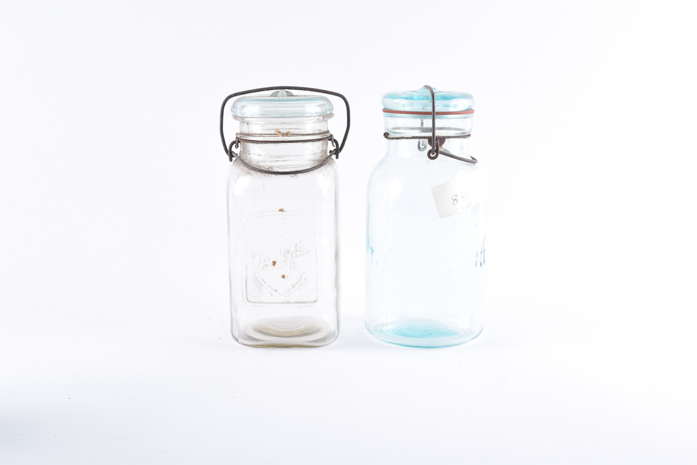 Vintage Mason Jars and Matchbooks