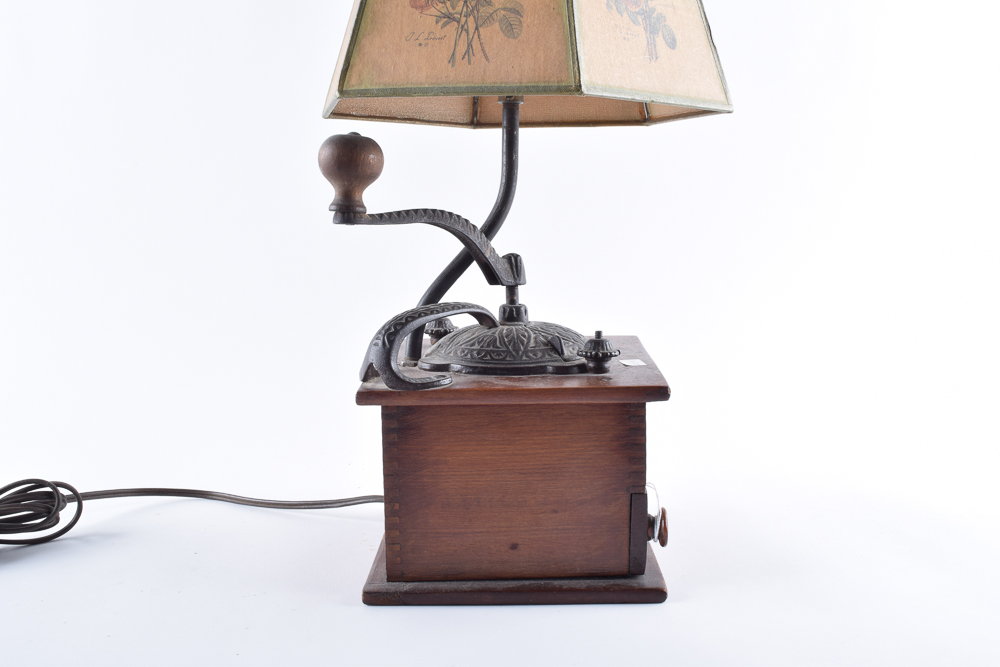 Coffee Grinder Accent Lamp