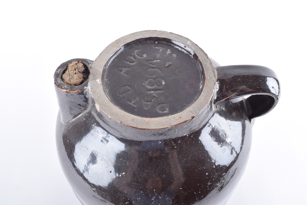 Antique Stoneware Whiskey Jug