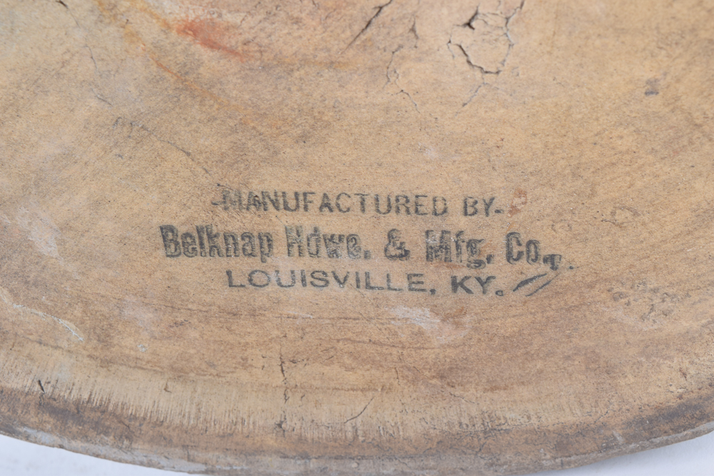 Vintage Stoneware Belknap Hardware Water Cooler