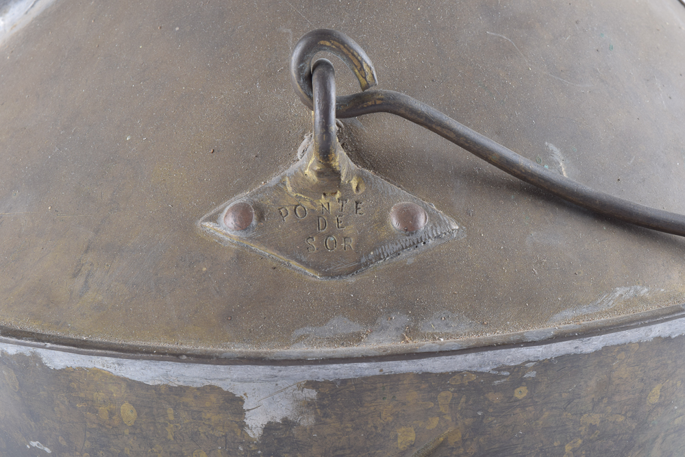 Vintage Portuguese Brass Olive Oil Can