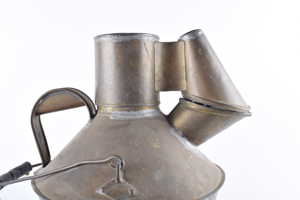 Vintage Portuguese Brass Olive Oil Can