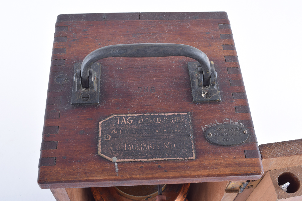 Antique Tagliabue Copper Closed Flash Point Tester